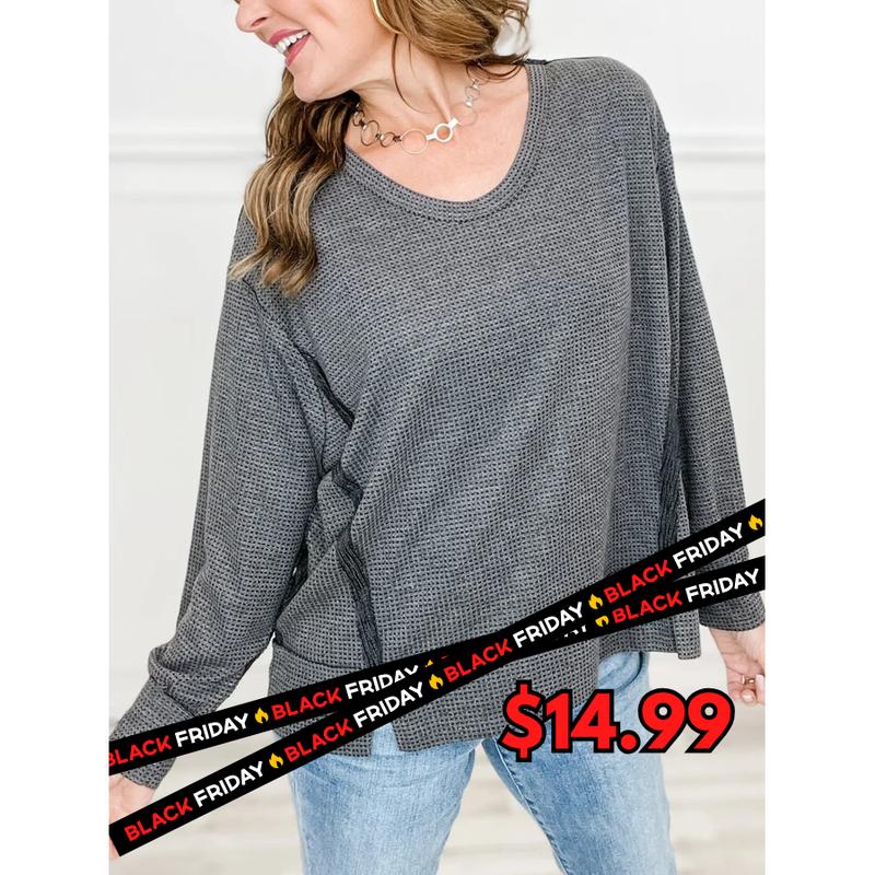 Thermal Long Sleeve Top with Banded Sleeves and Bottom - Group B