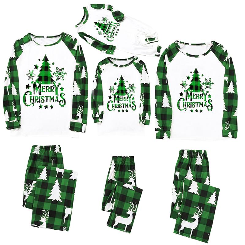 Christmas Pajamas for Family Matching Family Christmas Pajamas Set PJS Holiday Xmas Family Jammies Sleepwear