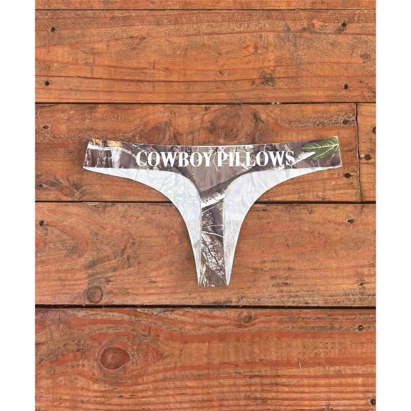 Camo Cowboy Pillows Undies