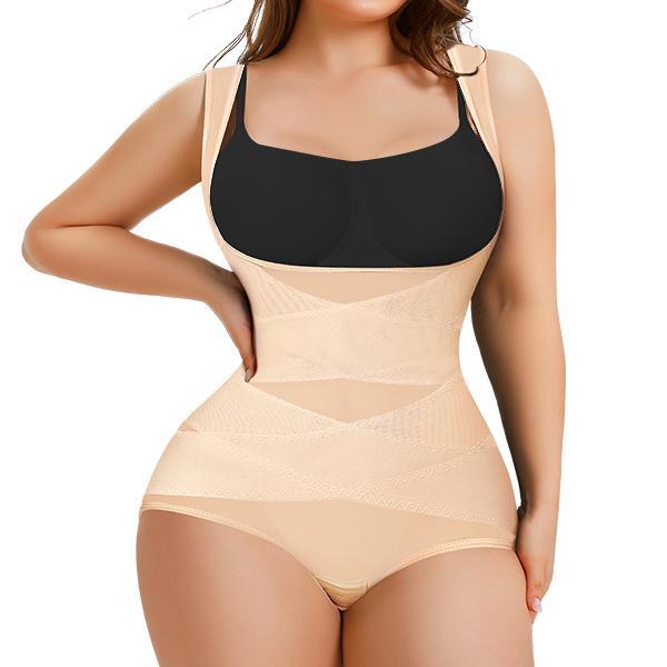 Nebility Women's Bodysuit Mesh Breathable Shapewear