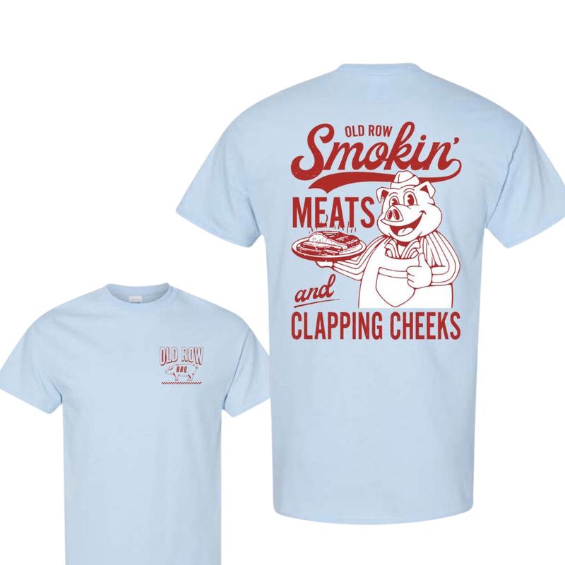 Wendy Carroll Old The Smokin' Meats Graphic 2 Sides T-shirts, chef shirts, family shirts Top Womenswear Clothing