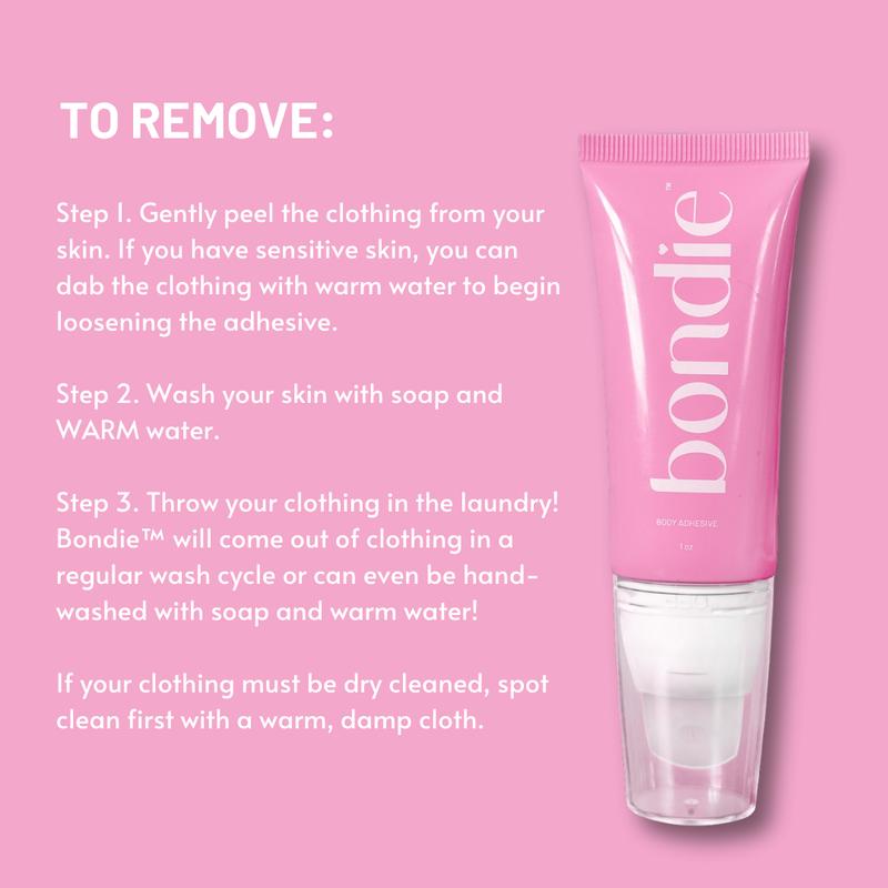 BONDIE™ - Body Adhesive - Fashion Adhesive for Womens Clothing