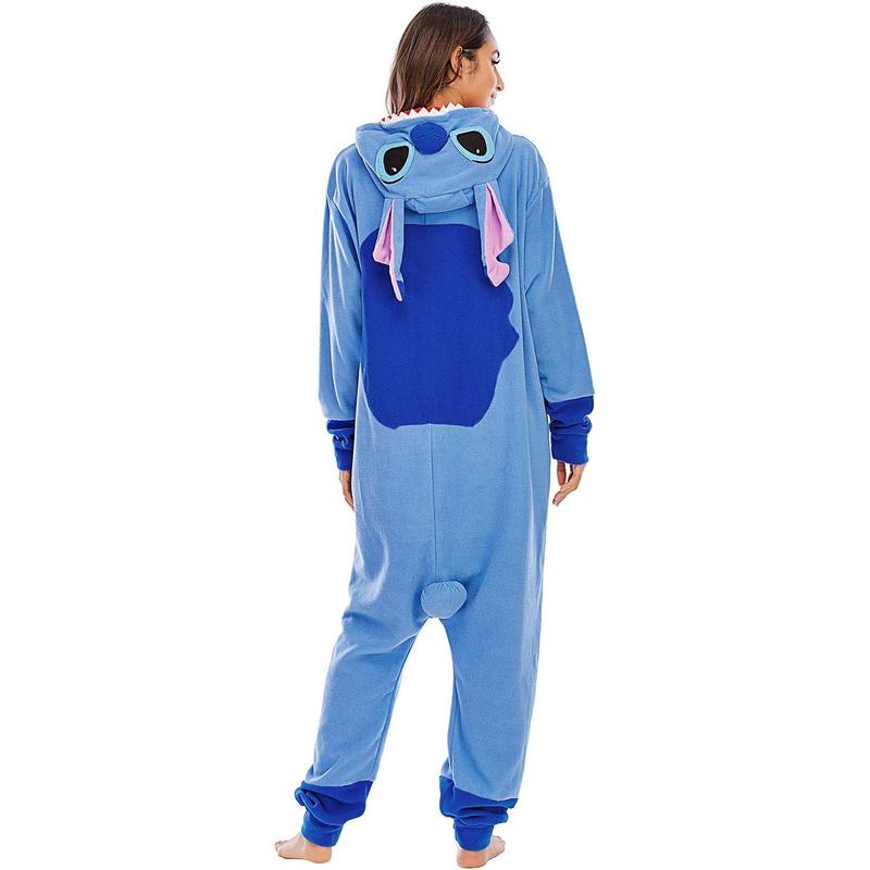 Halloween Animal Onesie Pajamas for Adults Costume Cosplay Homewear One Piece