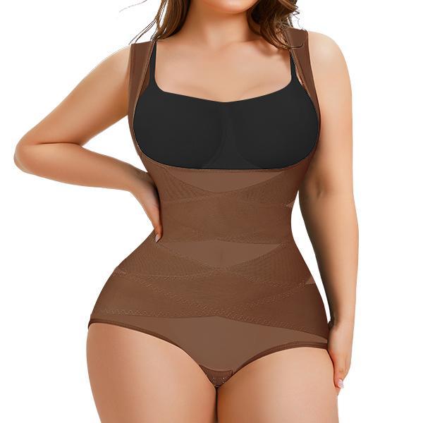 Nebility Women's Bodysuit Mesh Breathable Shapewear