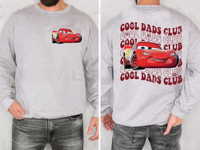 Cool Dads Club Shirt, Cool Moms Club McQueenn Sallyy Shirt, Lightning McQueenn Shirt, Cartoon Cars Shirt, Family Matching Shirt, Trending Shirt, Fathers Day Gifts, Father's day shirt