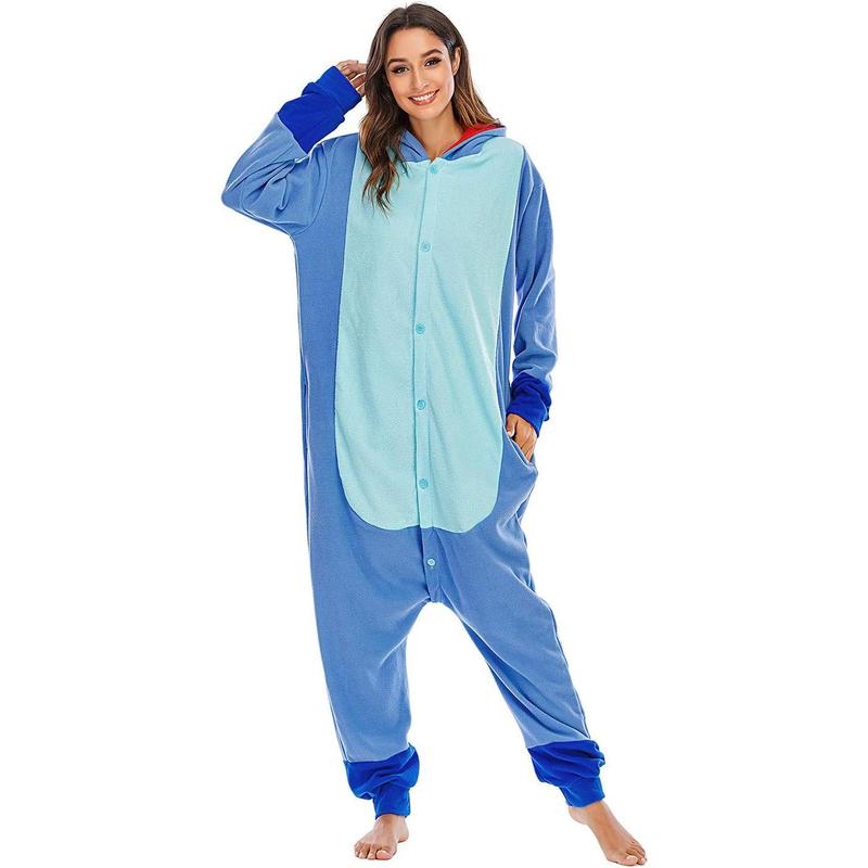 Halloween Animal Onesie Pajamas for Adults Costume Cosplay Homewear One Piece