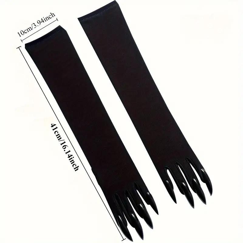 Long Claw Gloves, 1 Pair Costume Paw Gloves, Festive & Party Accessories for Easter Hanukkah Cosplay