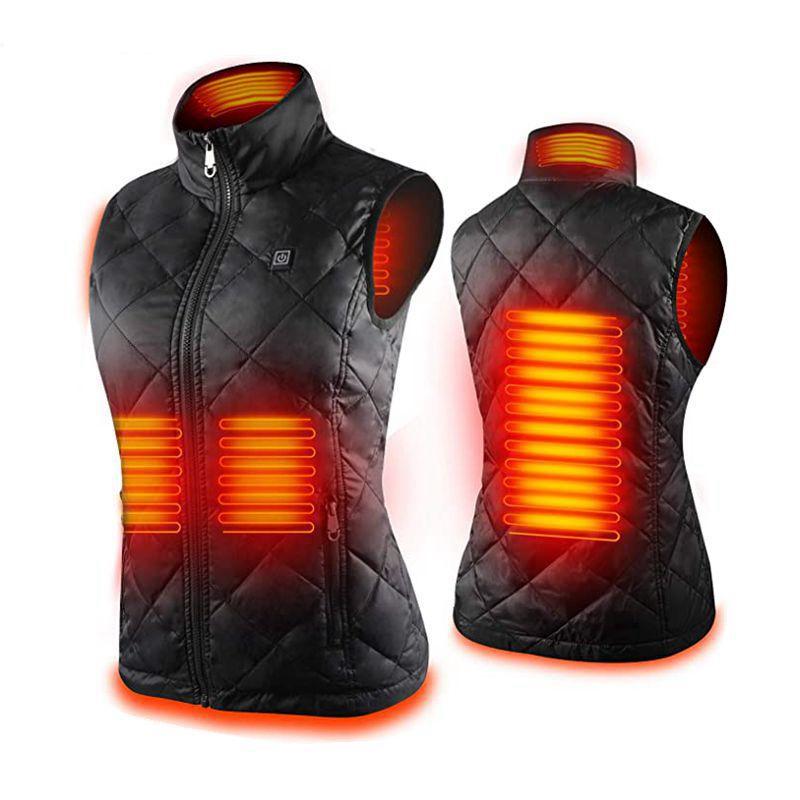 Women's heating clothing smart heating vest warm clothing USB charging electric heating vest jacket