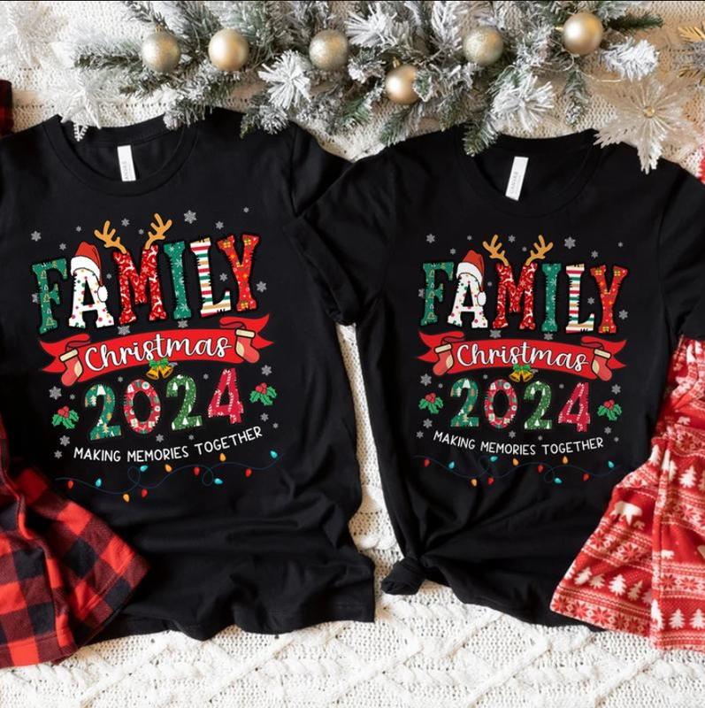 We Are Family 2024 Christmas Shirt, Matching Family Christmas Shirts, Matching Xmas Shirt, Christmas Party, Christmas Family Tee, Sweatshirt