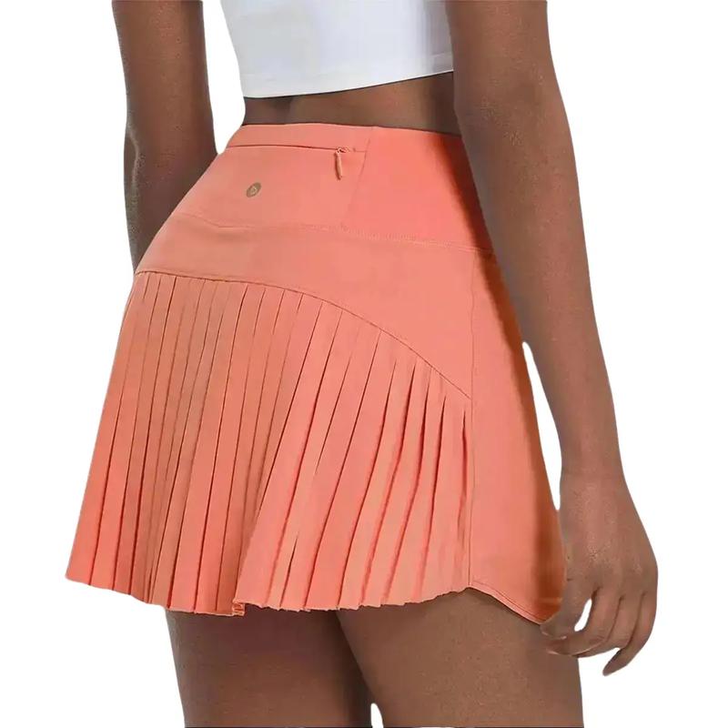 [BLACK FRIDAY SALES]baleaf Women's Flowy Pleated Tennis Skirts Tummy Control with Pockets High Waisted Lightweight Golf Shorts Skirts with Shorts