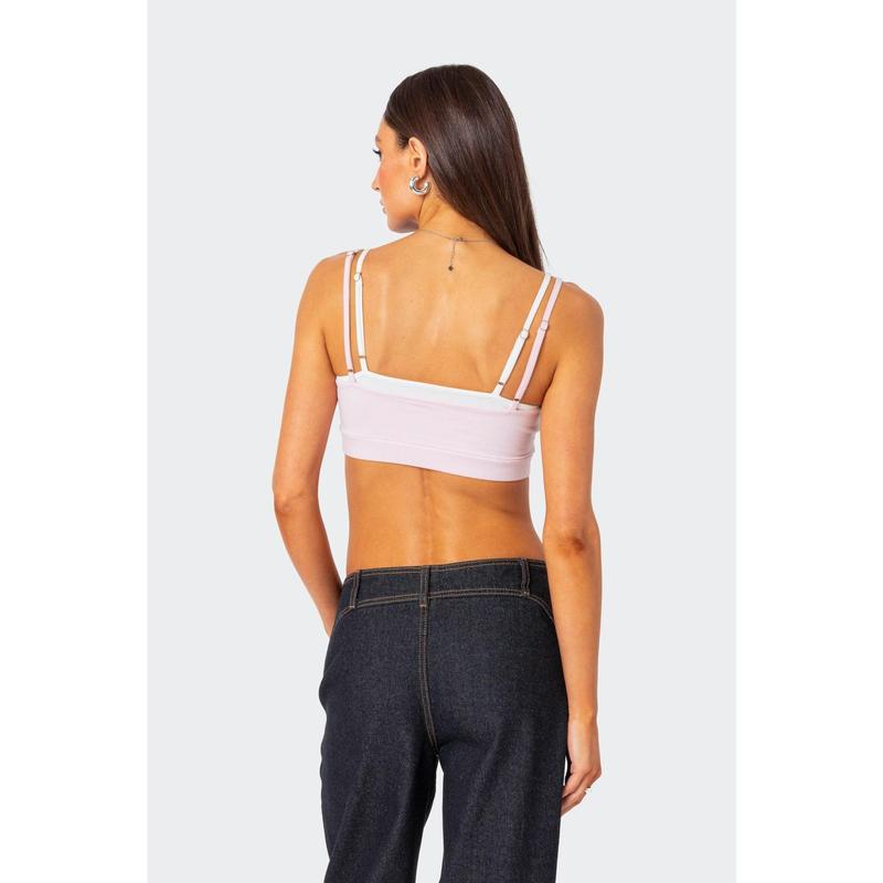 Gracie Layered Bra Top