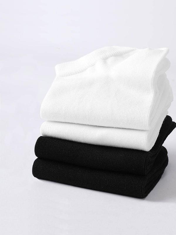 Women's 3 Pairs Solid Color Simple Ankle Socks, Casual Minimalist Basic Moisture Wicking Low Cut Socks, Soft Comfy Breathable Socks for Summer Daily Wear