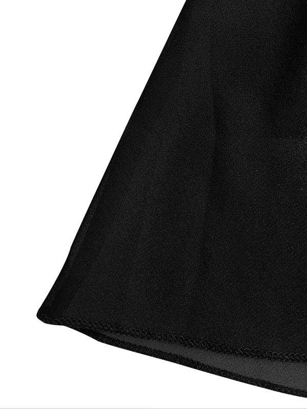 Women's 2 In 1 Contrast Mesh Sheer Skirt, Summer Clothes Women, Casual High Waist Mini Skirt for Party Holiday Vacation, Ladies Summer Clothes