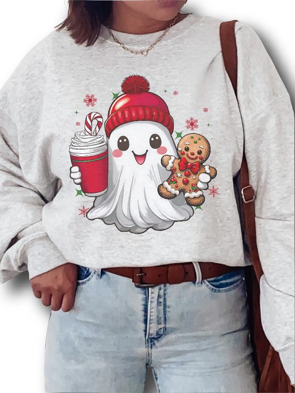 Gingerbread The Ghost ~ Unisex Apparel Relaxed Fit Printed In The USA Clothing Womenswear Casual Love Comfortable