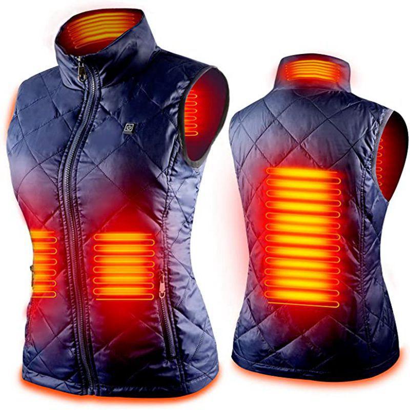 Women's heating clothing smart heating vest warm clothing USB charging electric heating vest jacket