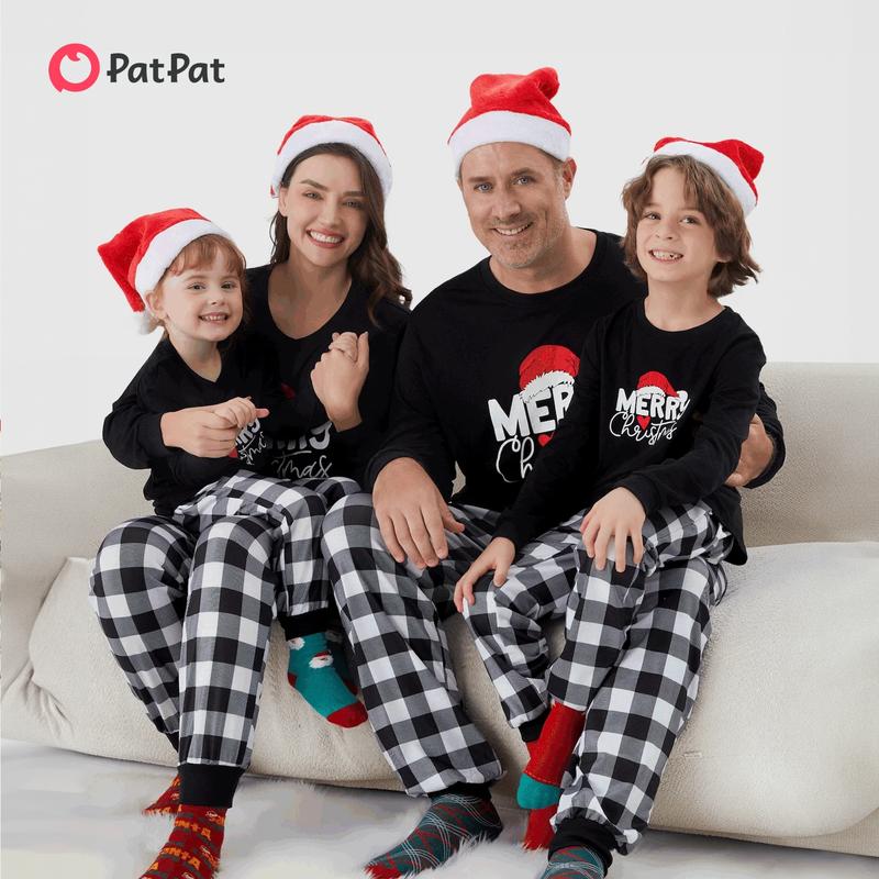 PatPat Christmas Pajamas Soft & Stretchy Family Matching Sets Glow-in-the-dark Sleepwear Soft and Chic Xmas PJS for Women Men Couples Adult Kids Dogs,cozy pajamas holiday loungewear sleepwear