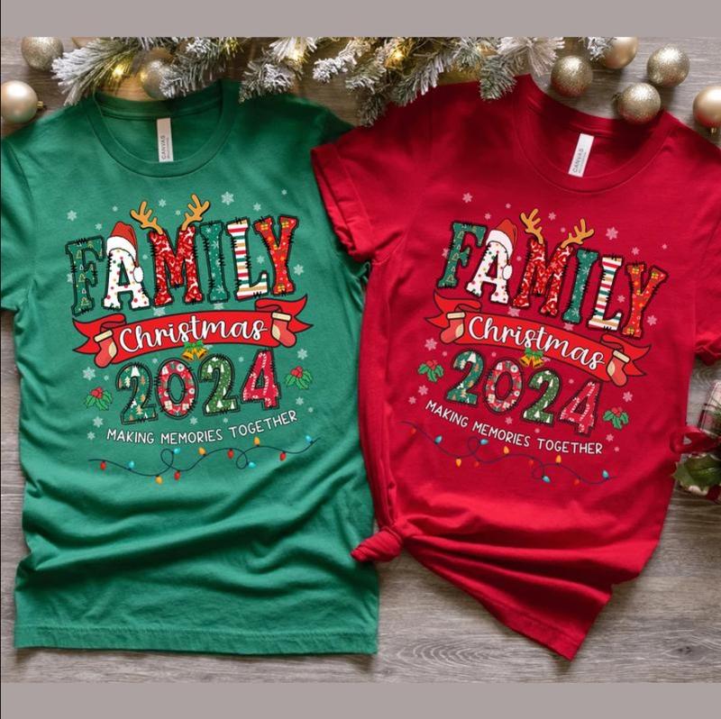 We Are Family 2024 Christmas Shirt, Matching Family Christmas Shirts, Matching Xmas Shirt, Christmas Party, Christmas Family Tee, Sweatshirt