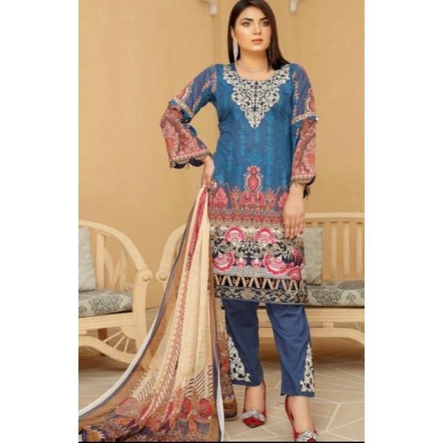 Timeless Embroidered Soni Brand Pakistani Dress