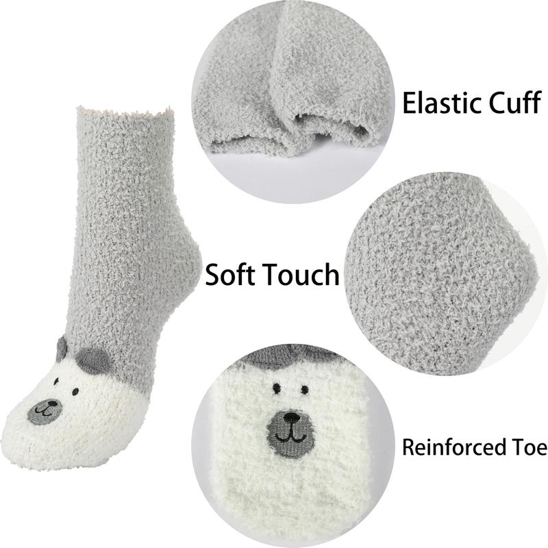 Soft warm socks for comfortable autumn and winter, home socks comfortable animal socks the best Christmas gift