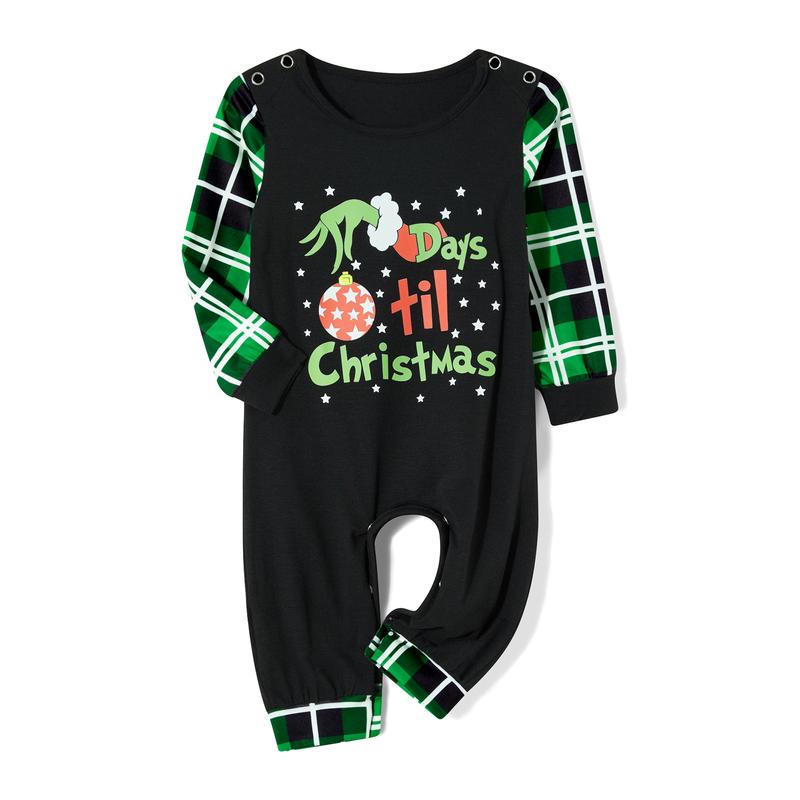 Calsunbaby Family Christmas Pjs Matching Sets Christmas Pajamas for Family Christmas Elf Pjs Holiday Xmas Jammies Set