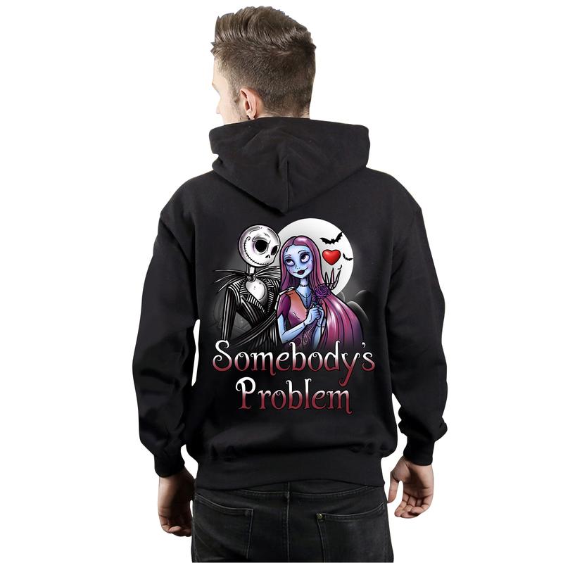 Jack And Sally Couple Hoodie, Matching Shirt, Valentines Day Gift