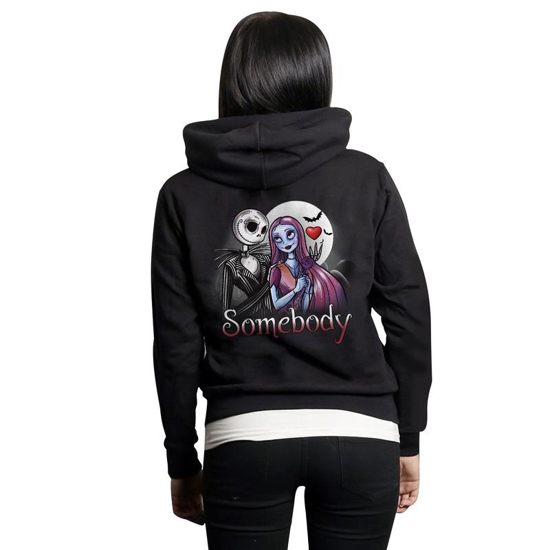 Jack And Sally Couple Hoodie, Matching Shirt, Valentines Day Gift