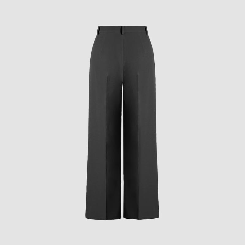 Cider [size XXS Petite-XL Petite] Petite High Waist Pleated Wide Leg Pants