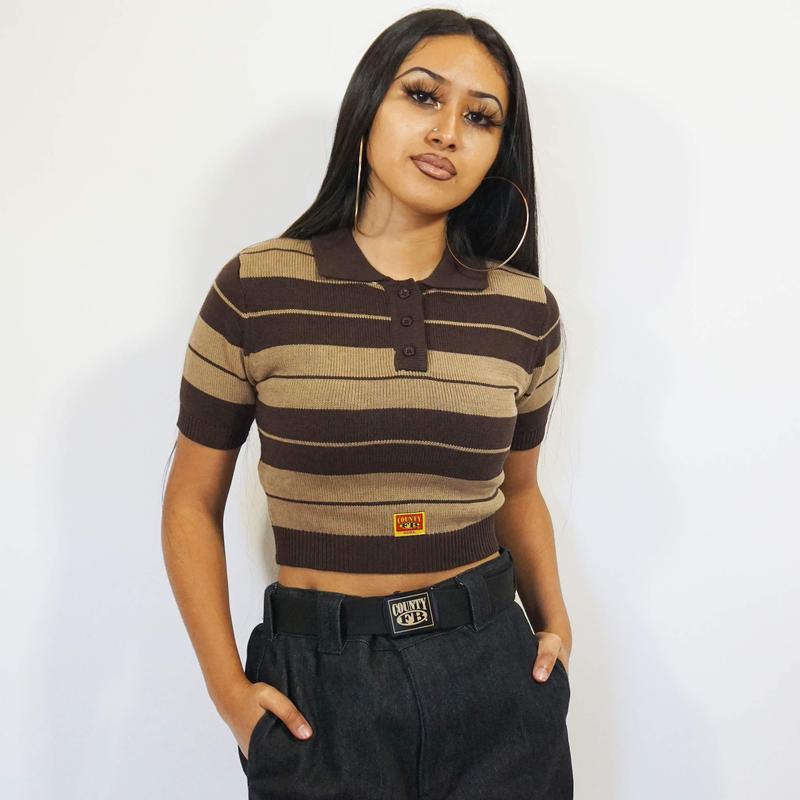 FB County Charlie Brown Crop Top