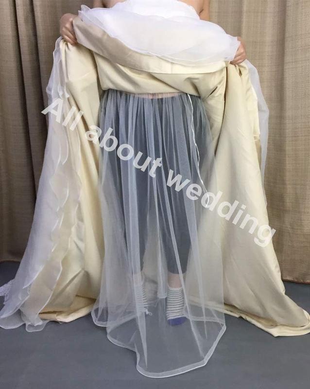 Bridal Wedding Dress Petticoat Underskirt Save You From Toilet Water Wedding Accessories 111