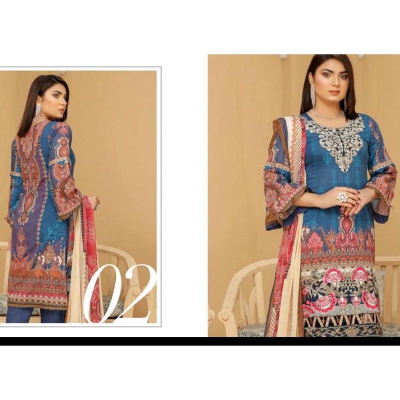 Timeless Embroidered Soni Brand Pakistani Dress