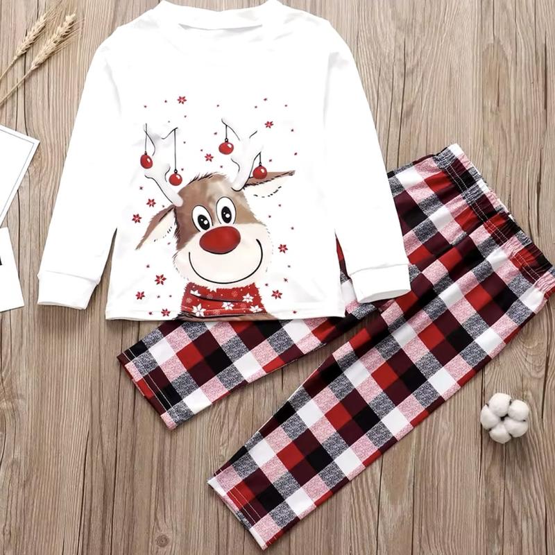 2024 Christmas Matching Family Pajamas Set - Breathable Cotton Sleepwear Pajamas Christmas Wife