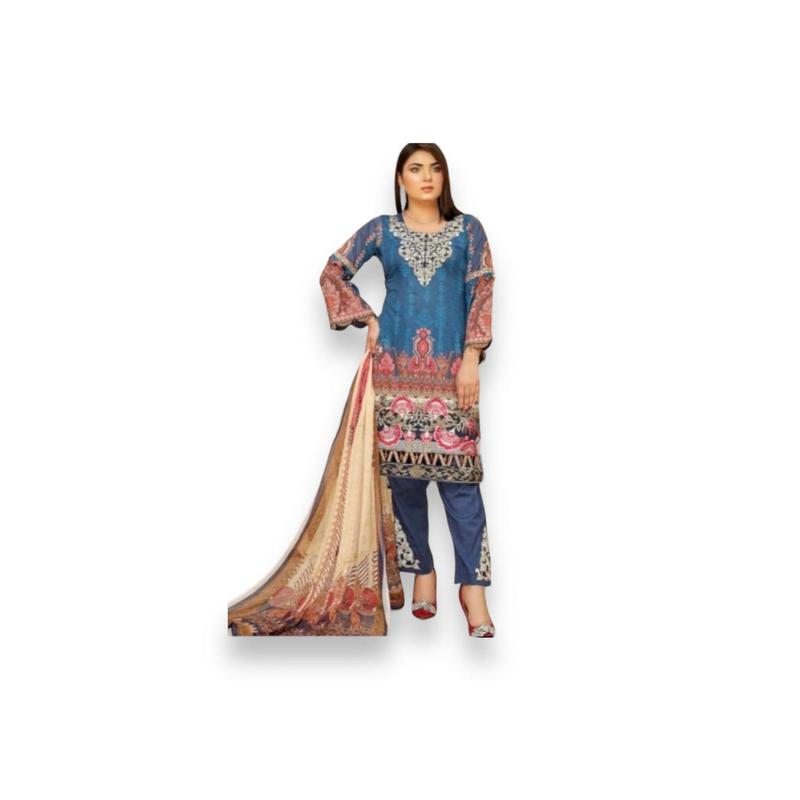 Timeless Embroidered Soni Brand Pakistani Dress