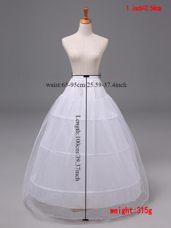 2024 New Style Solid Mesh Layered Petticoat,  Wedding Party Dress Accessories for Women and Girls, Elegant Dress Accessories for Party Wedding