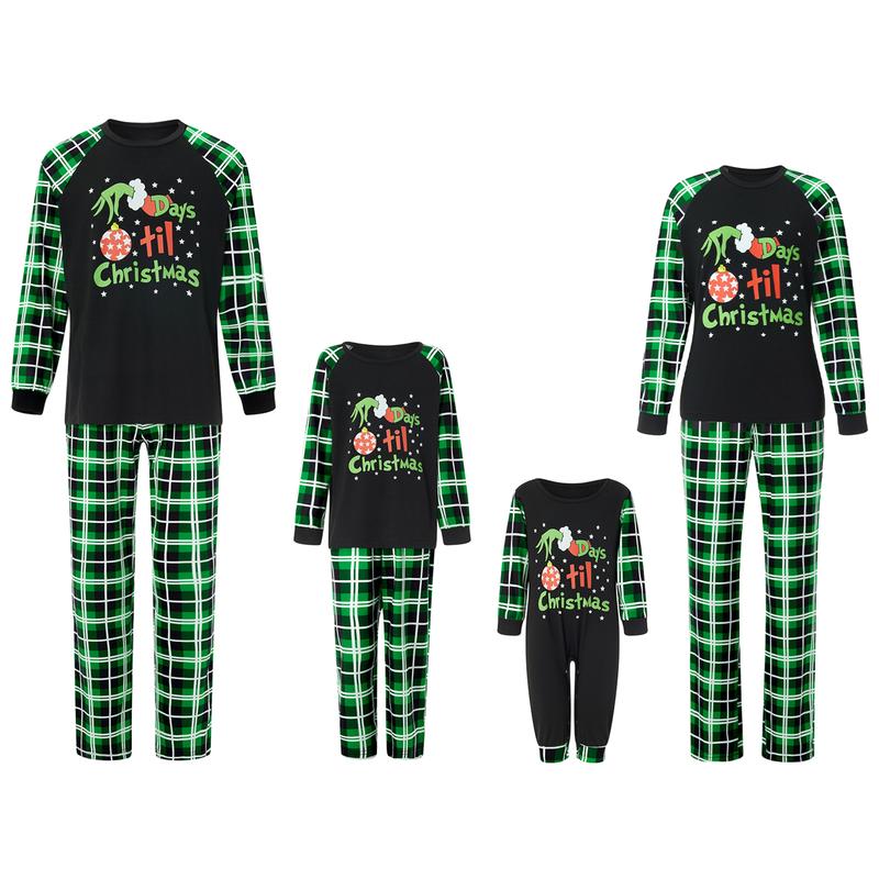 Calsunbaby Family Christmas Pjs Matching Sets Christmas Pajamas for Family Christmas Elf Pjs Holiday Xmas Jammies Set