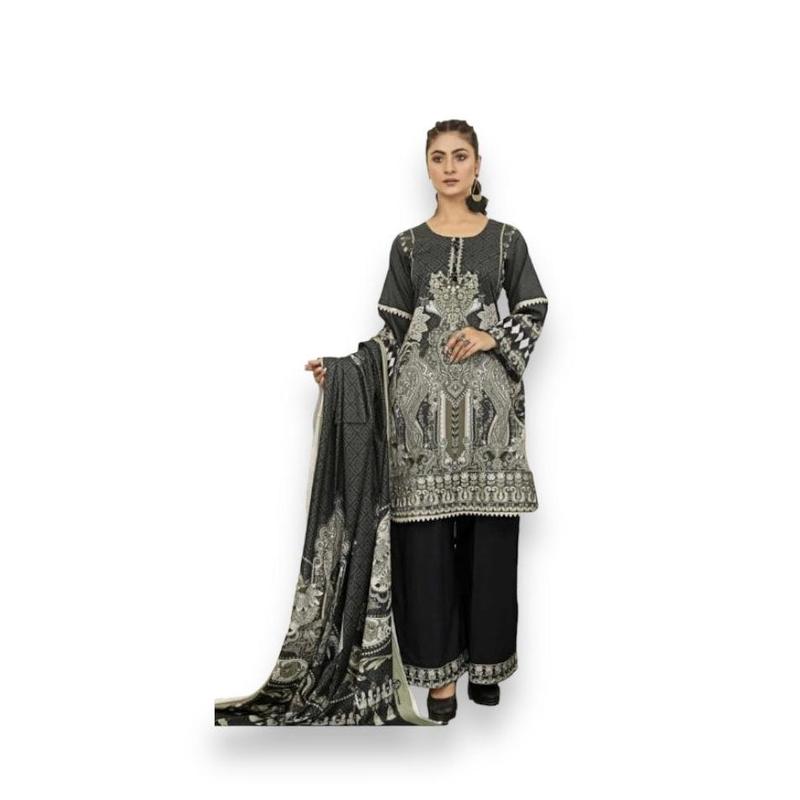 Luxurious Embroidered Haya Designer Pakistani Dress -04