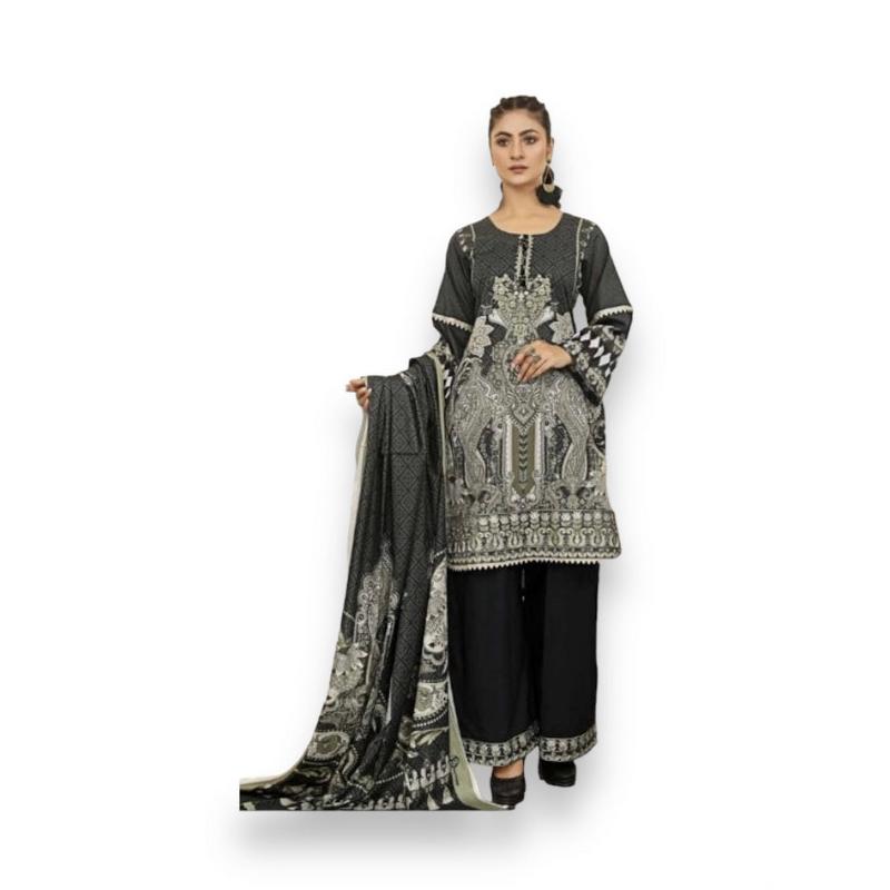 Luxurious Embroidered Haya Designer Pakistani Dress -04