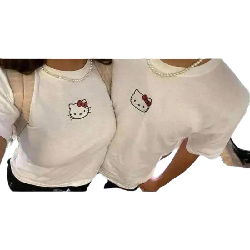 Kitti cat Shirt,Kitti Matching Shirt,Couple T-Shirt, Cute Shirt, Gifts for her, Sanrio Shirt