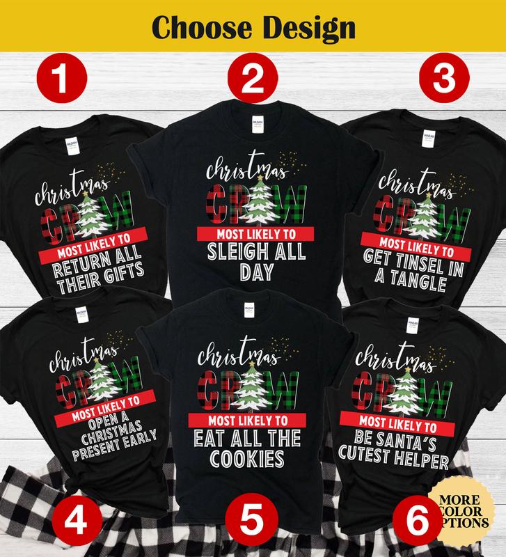 Family Christmas Pajamas, Matching Family Christmas Pajamas Family, Holiday Pajamas, Christmas PJs Family, Family Christmas Shirts, Group N5