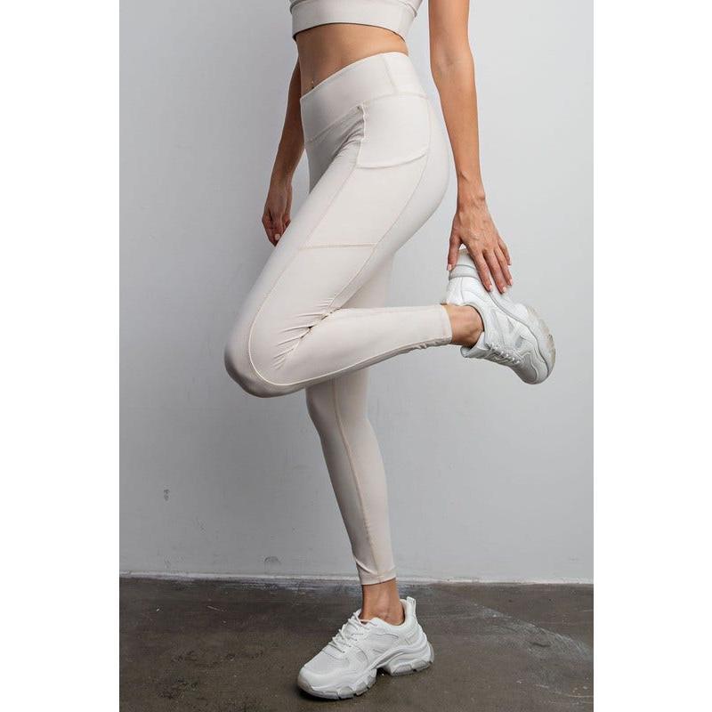 RAE MODE BUTTER BASIC LEGGINGS WITH POCKETS