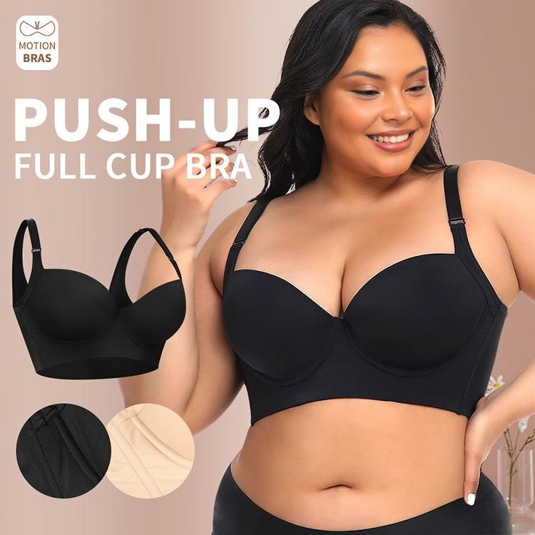 New-Plus size girls' bra, comfortable, slimming and anti-sagging