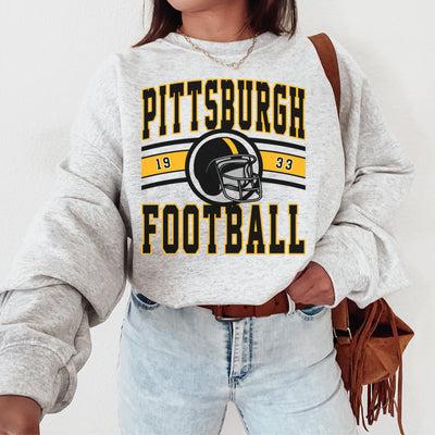 Vintage All Team Football Crewneck Sweatshirt, The Game Day Retro Sweater, For Men and Women