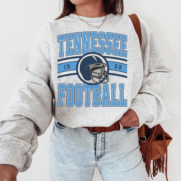 Vintage All Team Football Crewneck Sweatshirt, The Game Day Retro Sweater, For Men and Women