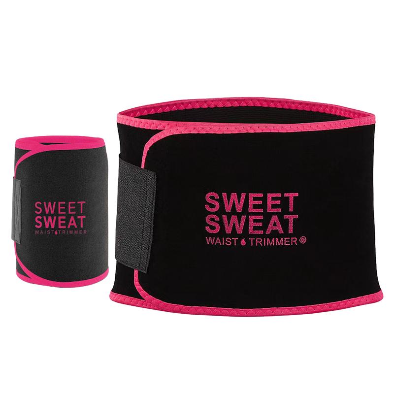 S-weet S-weat Waist Trimmers for Women and Men, Waist Trainer Belt, Sweat Band Waist Trainer for High-Intensity Training