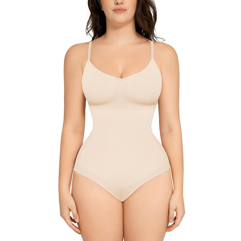 FeelinGirl Seamless Tighten The Abdomen One-piece Shapewear Bodysuit  Womenswear Comfort