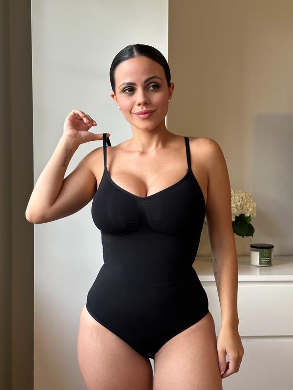 FeelinGirl Seamless Tighten The Abdomen One-piece Shapewear Bodysuit  Womenswear Comfort