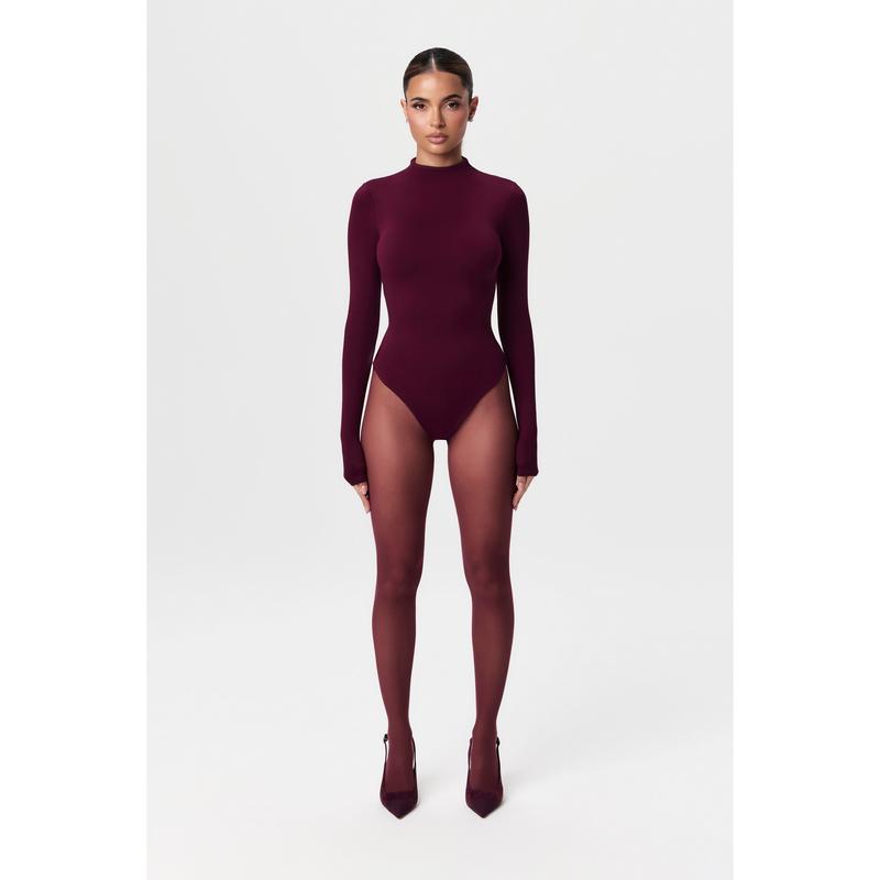 NW Sculpt Mock Neck Bodysuit