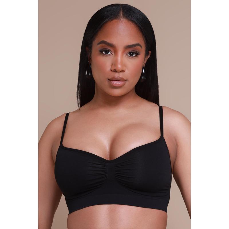 Feel It Sculpting Bralette - Black No.116 Women's Seamless seamless bra