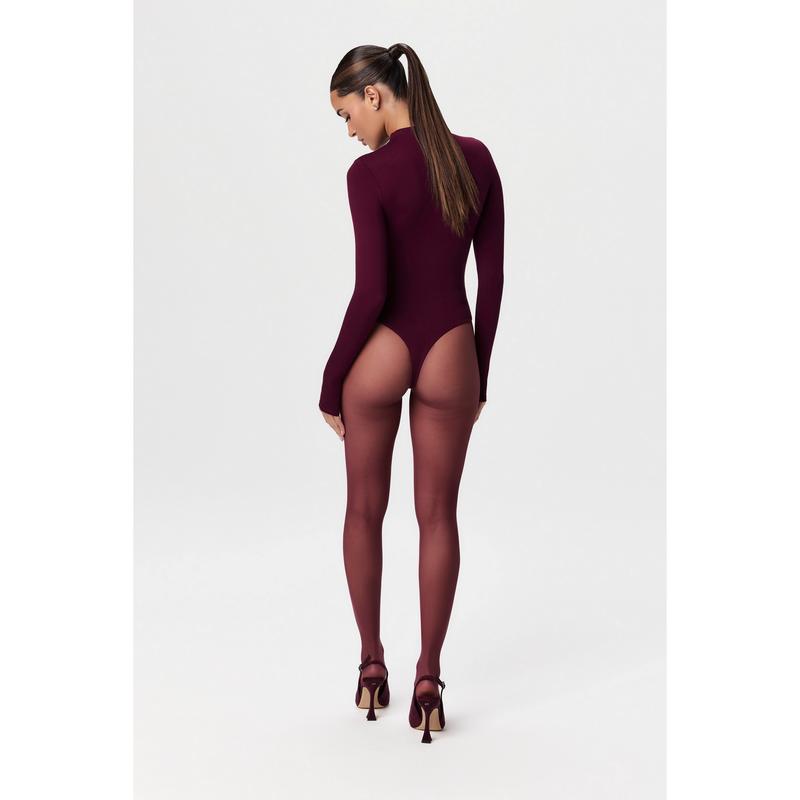 NW Sculpt Mock Neck Bodysuit