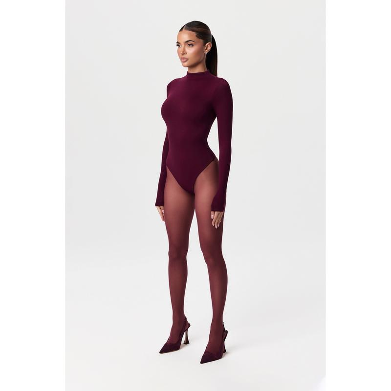 NW Sculpt Mock Neck Bodysuit