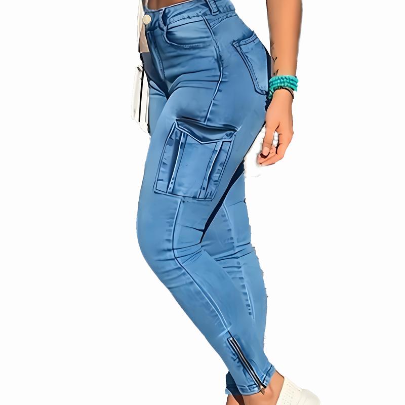 Womens High Rise Perfect Skinny Jean, Butt Lift, Sexy Skinny Jeans,Stretch Denim Pants, Trouser Womenswear Slim Bottom Underwear